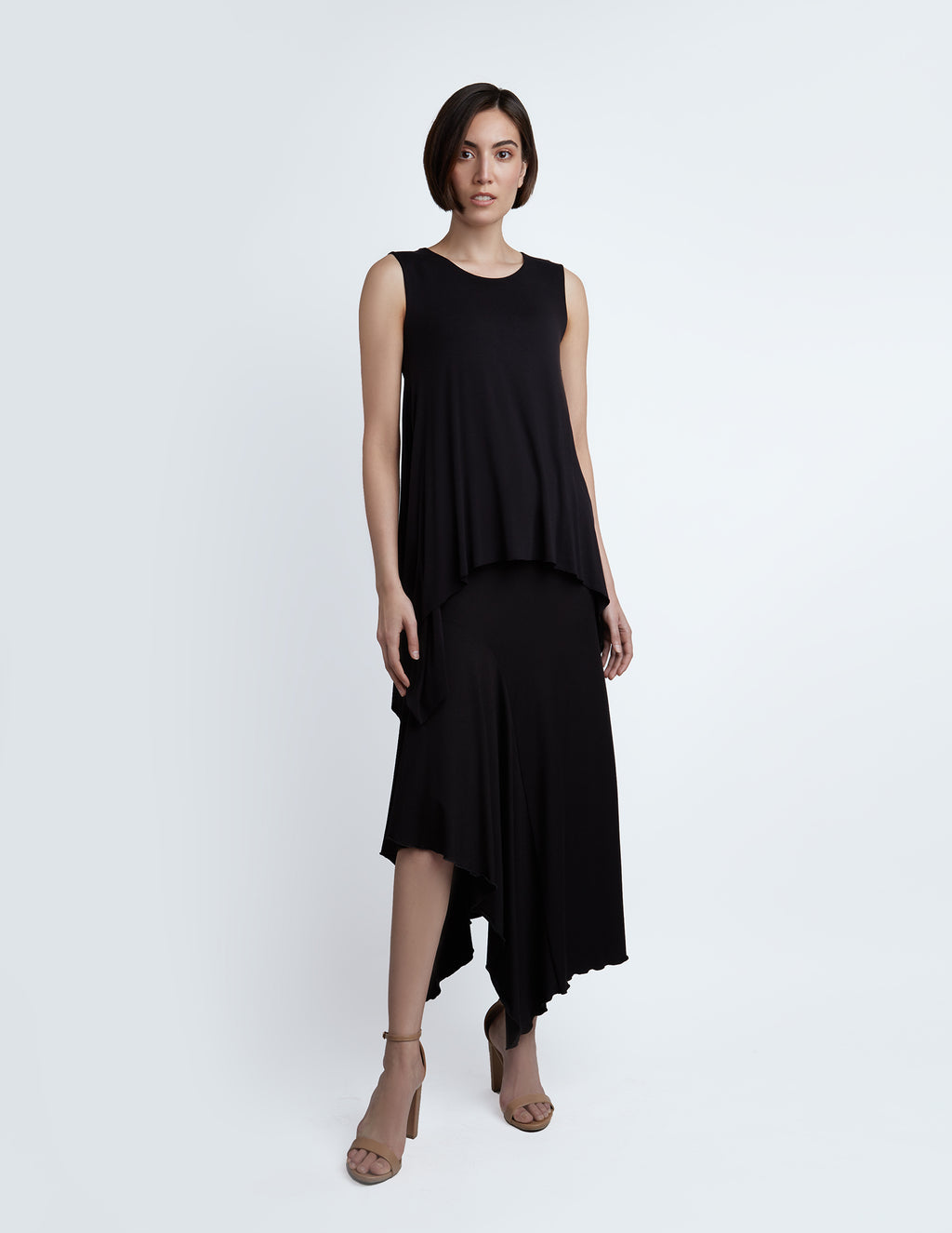 トップス andmary mary logo ribbon tops black ANDMARY】Mary logo ribbon tops